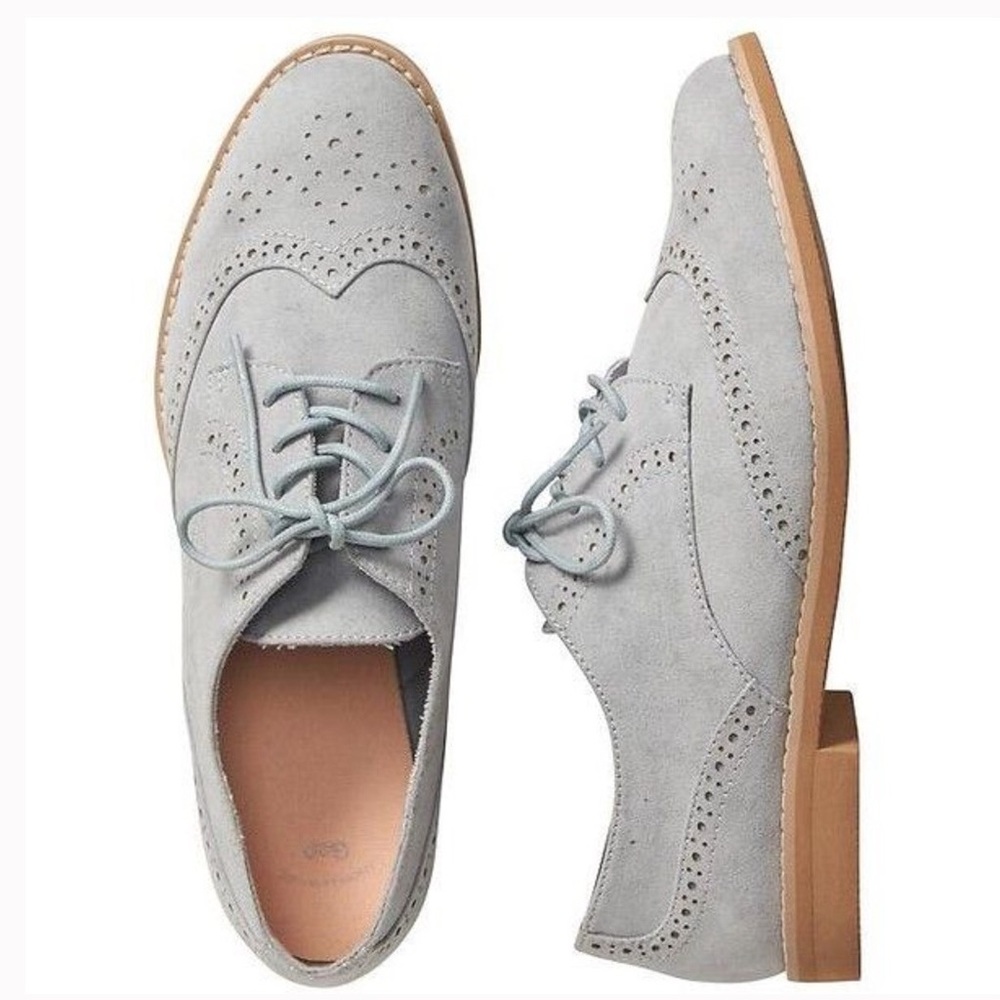 GAP Light Gray Oxford Shoes
